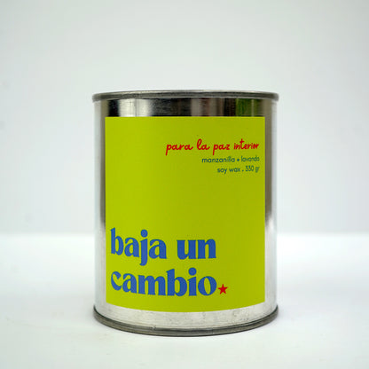 vela baja un cambio