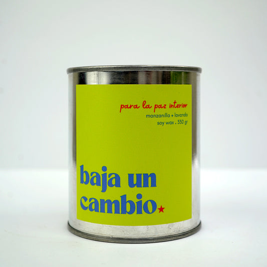 vela baja un cambio