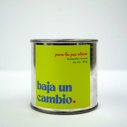 vela baja un cambio