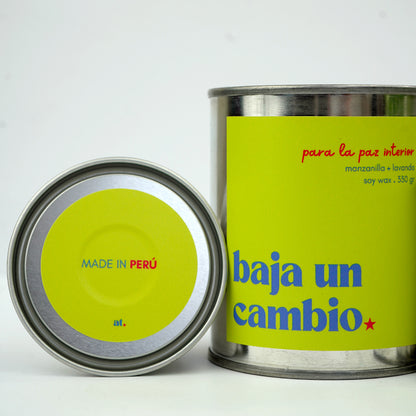 vela baja un cambio