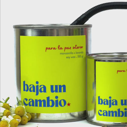 vela baja un cambio